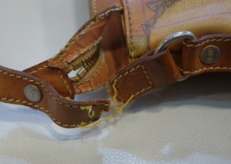 ショルダーストラップの交換ビフォー